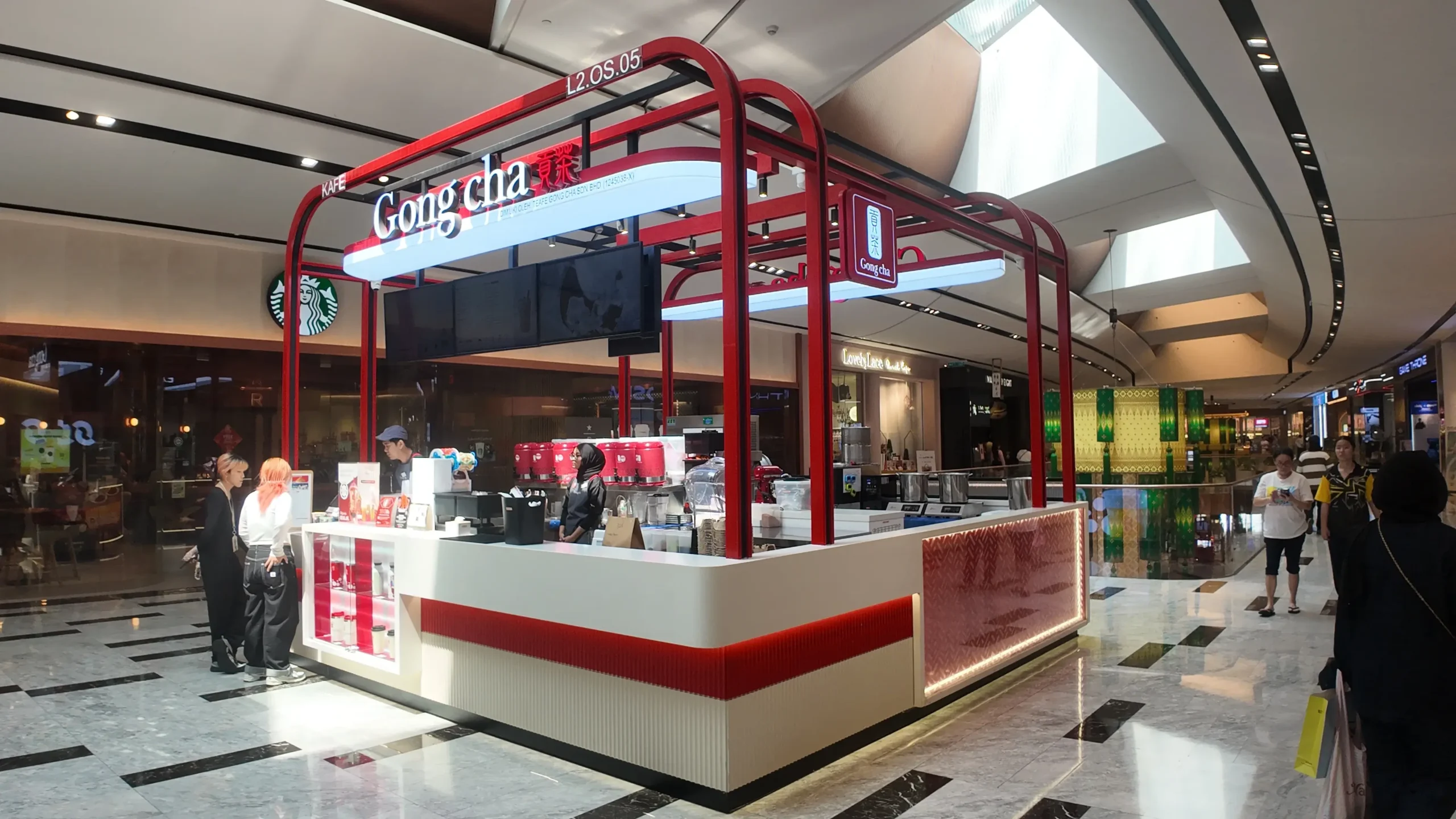 Gong Cha-TRX-FnB Fit Out Gong Cha-TRX-FnB Fit Out