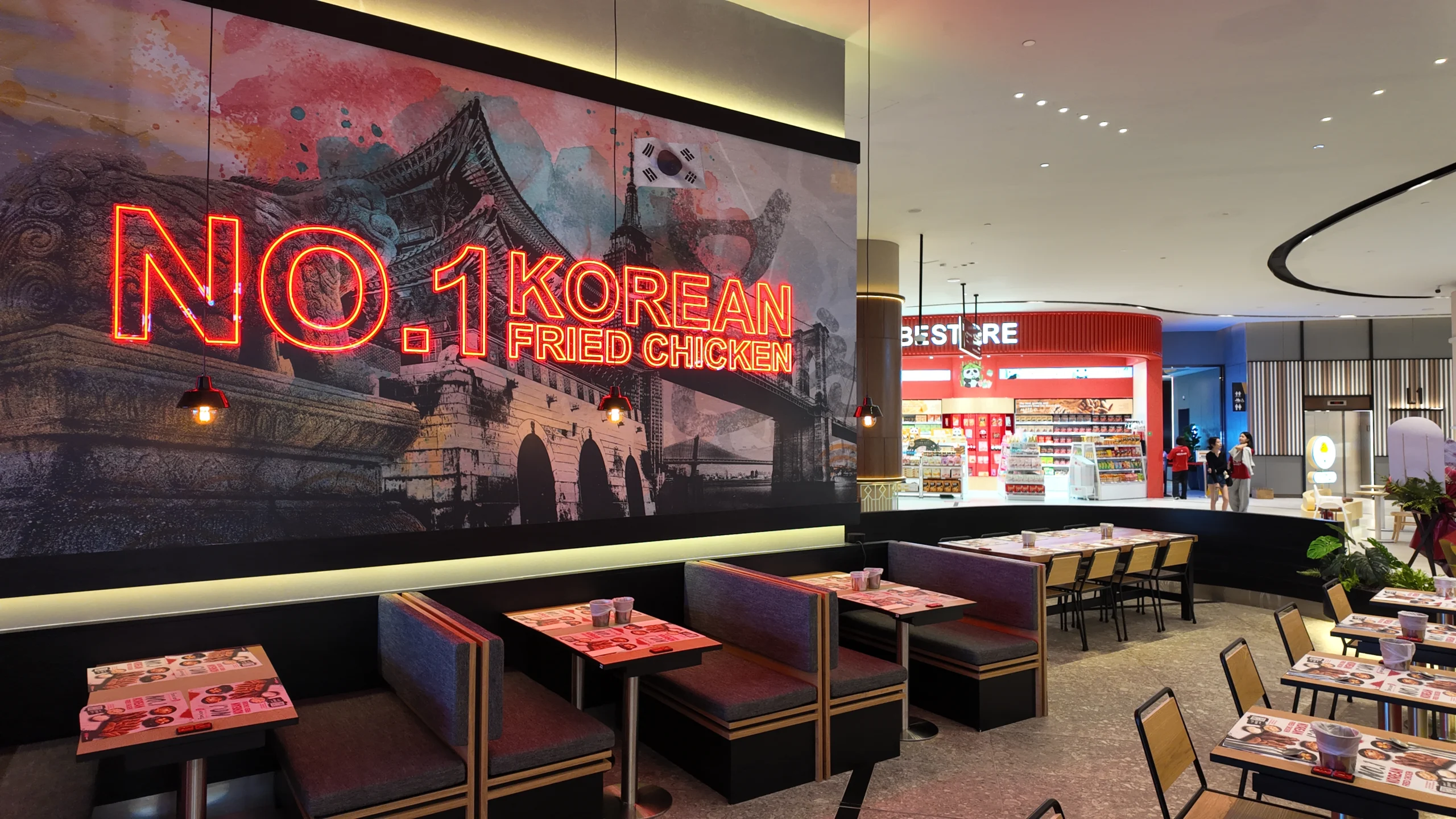 Bonchon-fnb-fitout-4 Bonchon F&B fit-out at Sunway Square by Watzmann Construction