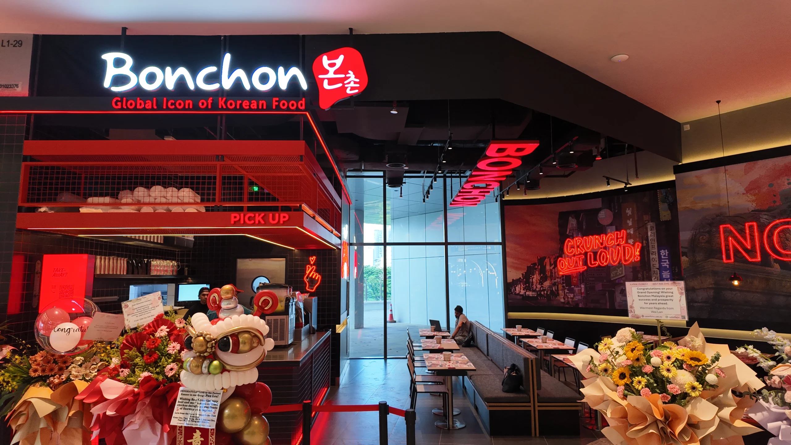 Bonchon F&B fit-out at Sunway Square by Watzmann Construction