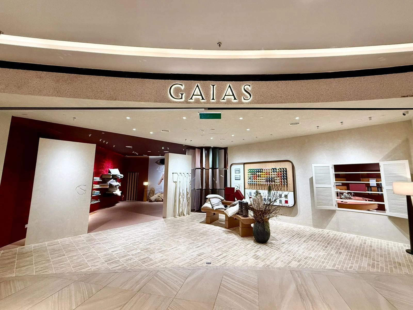 GAIAS retail store fit-out at IOI Mall Damansara by Watzmann Construction