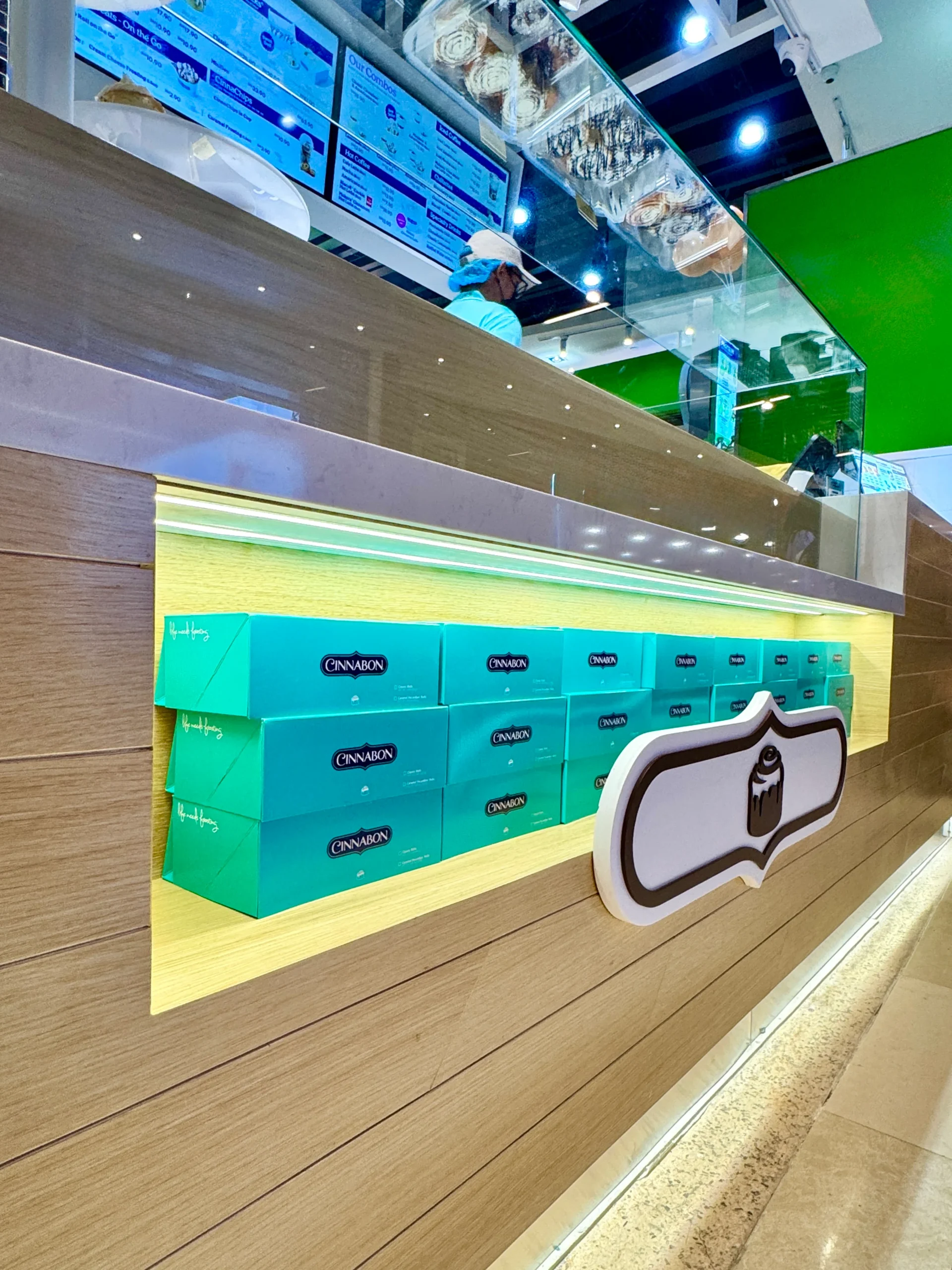 Cinnabon Mall Kiosk Fit-Out at Pavilion KL by Watzmann Construction