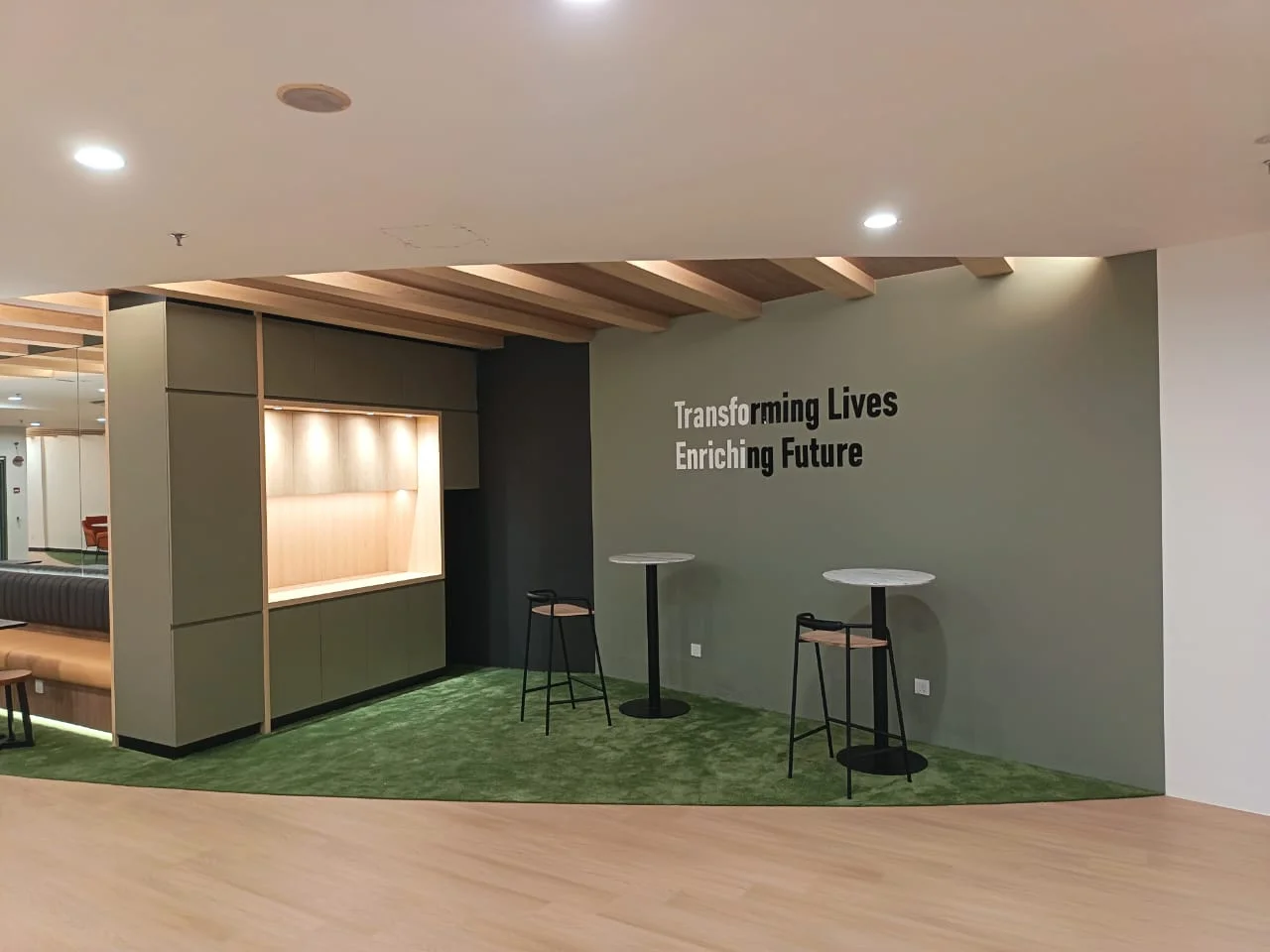 MSU office fit out and renovation in Shah Alam by Watzmann Construction
