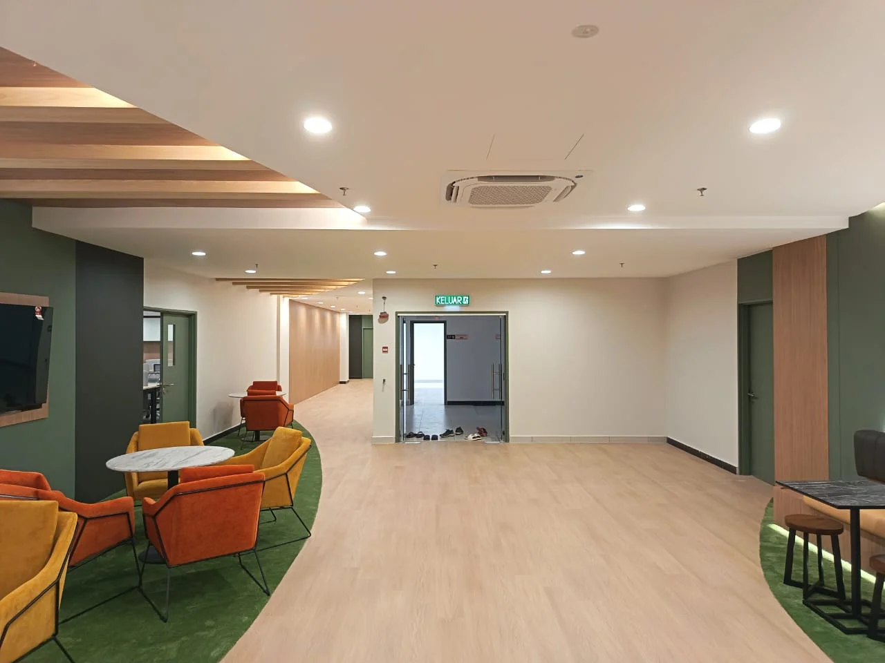 MSU office fit out and renovation in Shah Alam by Watzmann Construction