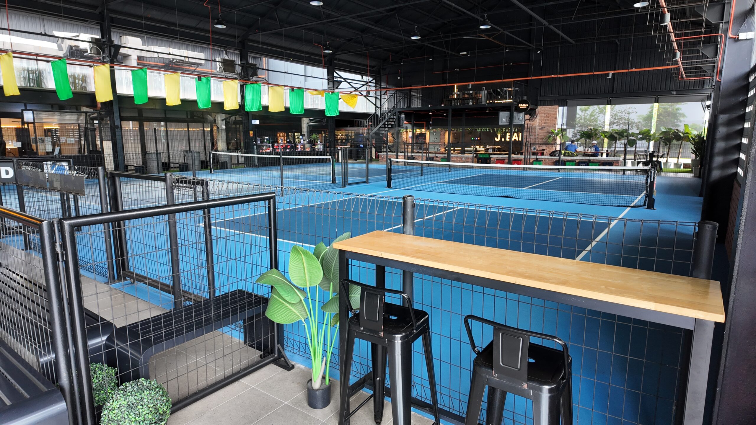 AJAK PickleGround fit-out renovation by Watzmann Construction