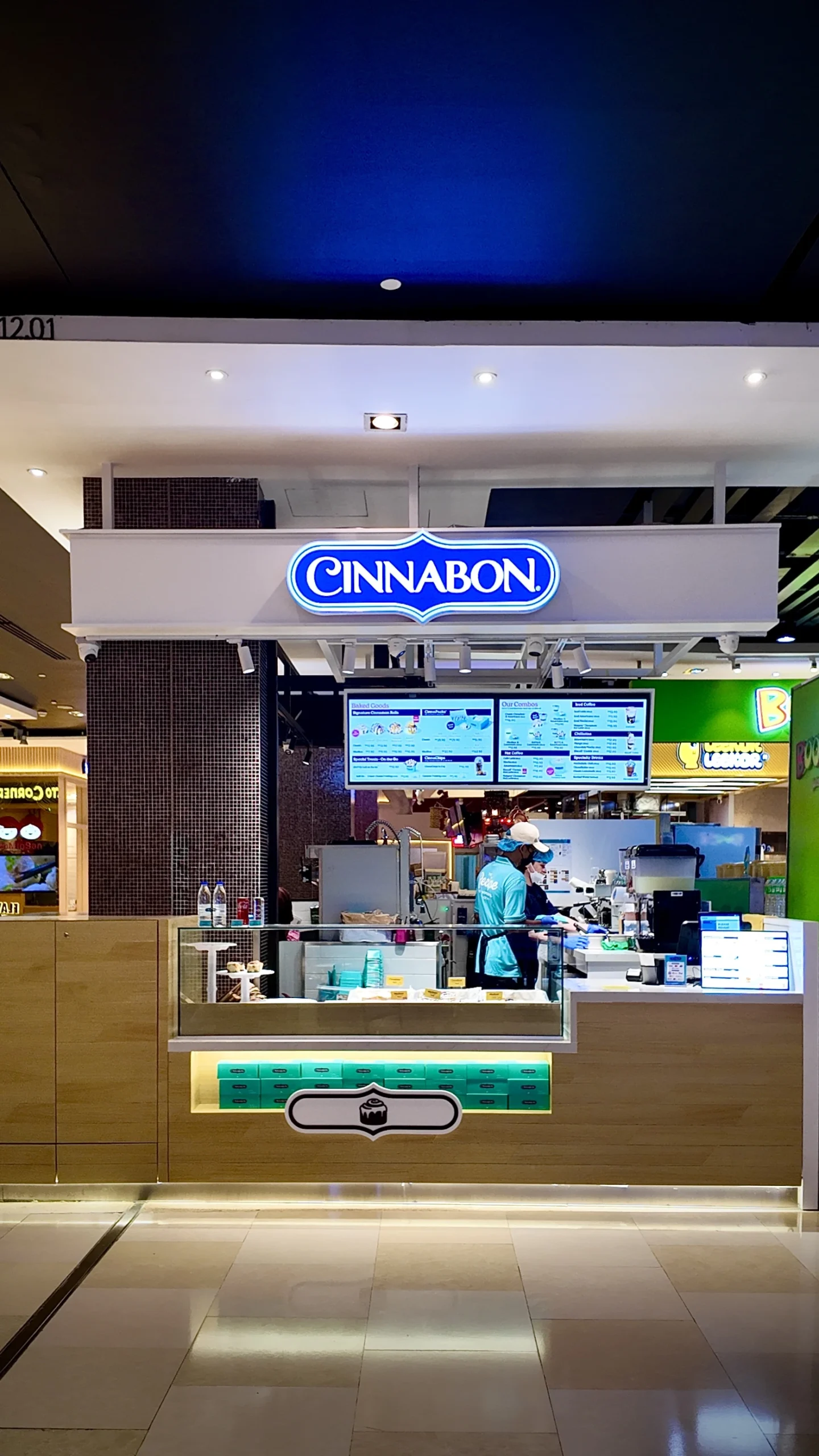 Cinnabon Mall Kiosk Fit-Out at Pavilion KL by Watzmann Construction